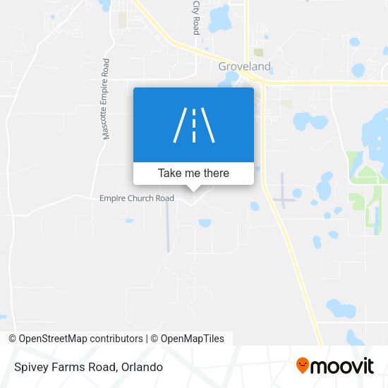 Mapa de Spivey Farms Road