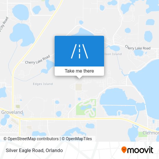 Silver Eagle Road map