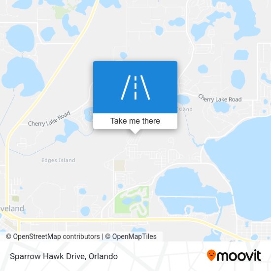 Mapa de Sparrow Hawk Drive