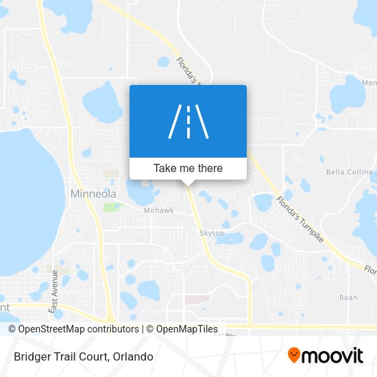 Bridger Trail Court map