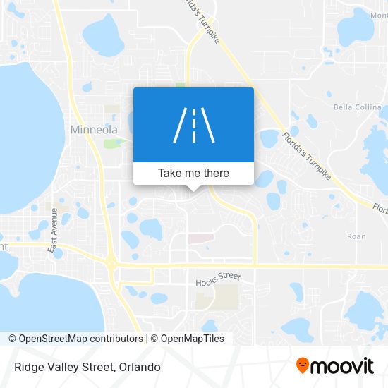 Ridge Valley Street map