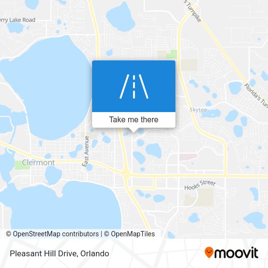 Mapa de Pleasant Hill Drive