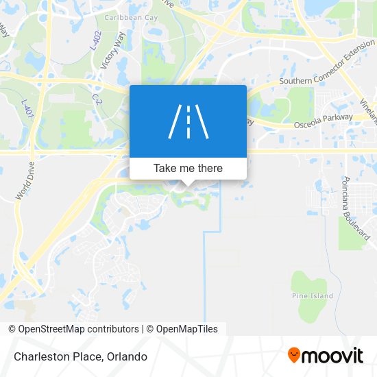Mapa de Charleston Place