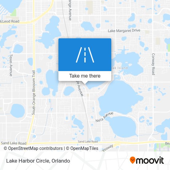 Lake Harbor Circle map