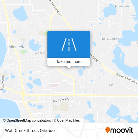 Mapa de Wolf Creek Street