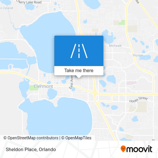 Mapa de Sheldon Place
