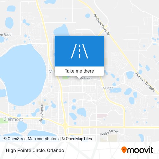 High Pointe Circle map