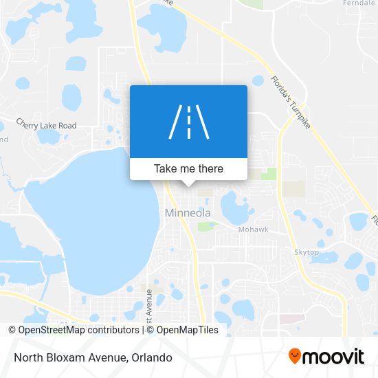 North Bloxam Avenue map