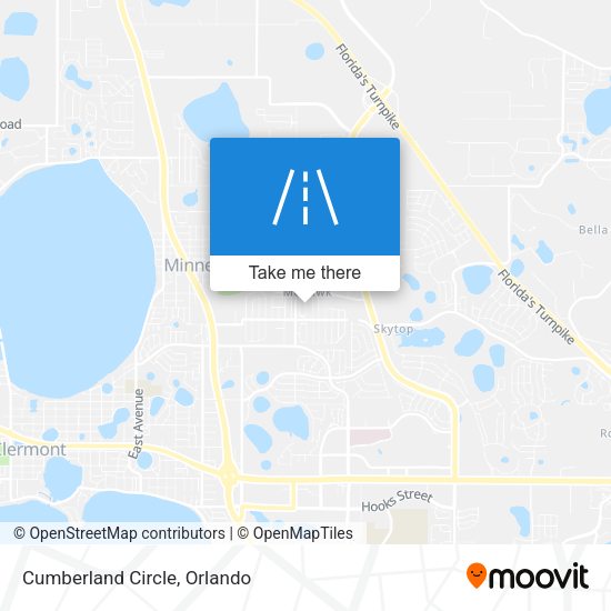 Cumberland Circle map