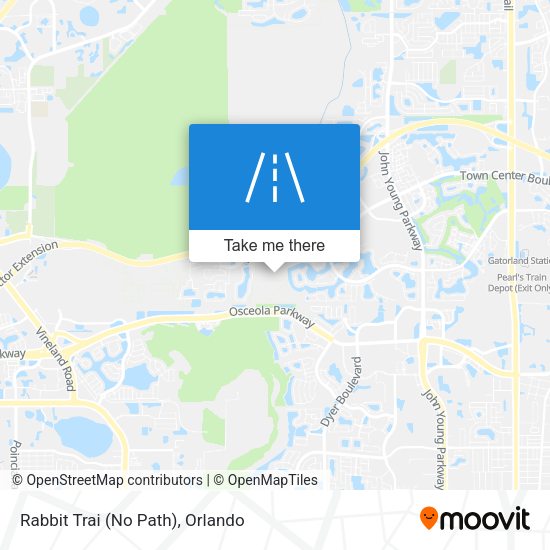 Rabbit Trai (No Path) map