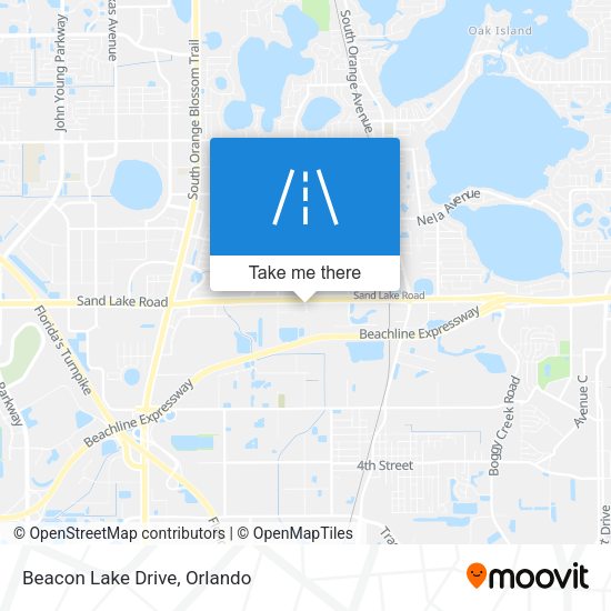 Mapa de Beacon Lake Drive