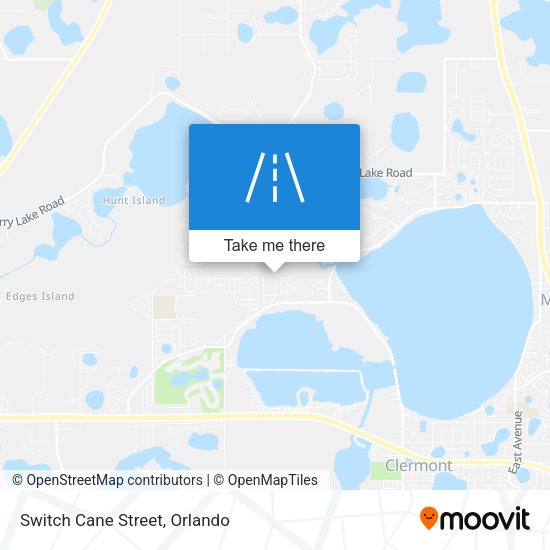 Mapa de Switch Cane Street