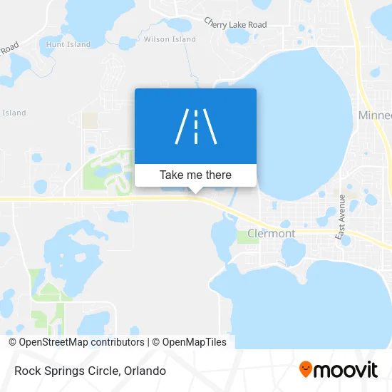 Rock Springs Circle map
