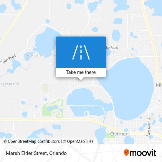 Marsh Elder Street map