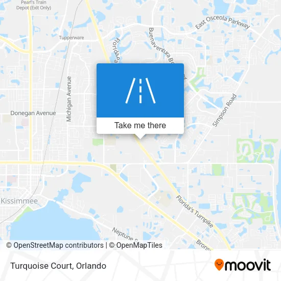 Turquoise Court map