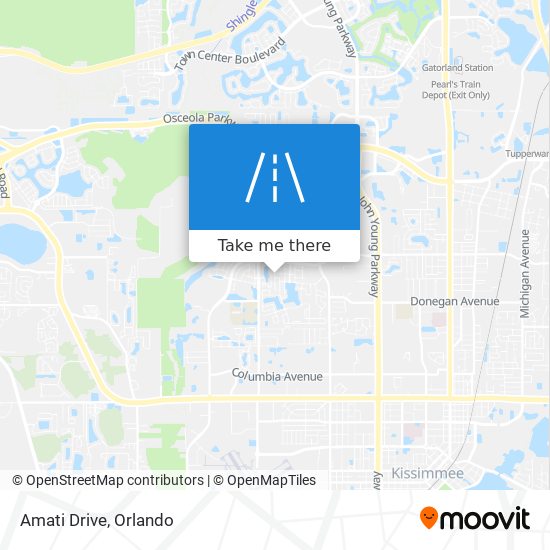 Mapa de Amati Drive