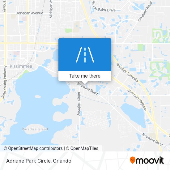 Adriane Park Circle map