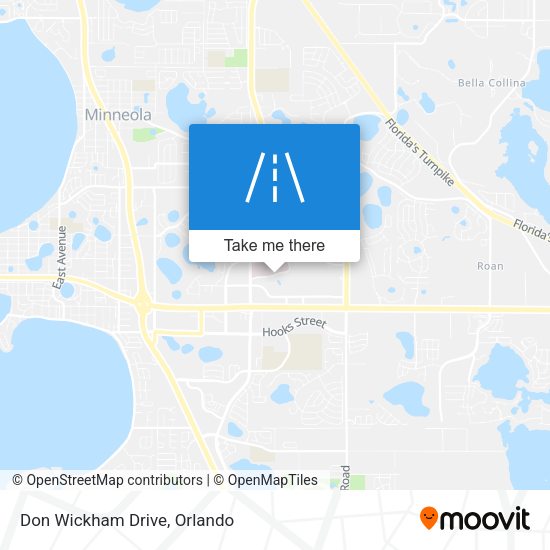Mapa de Don Wickham Drive