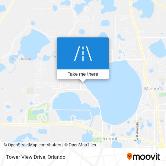 Mapa de Tower View Drive
