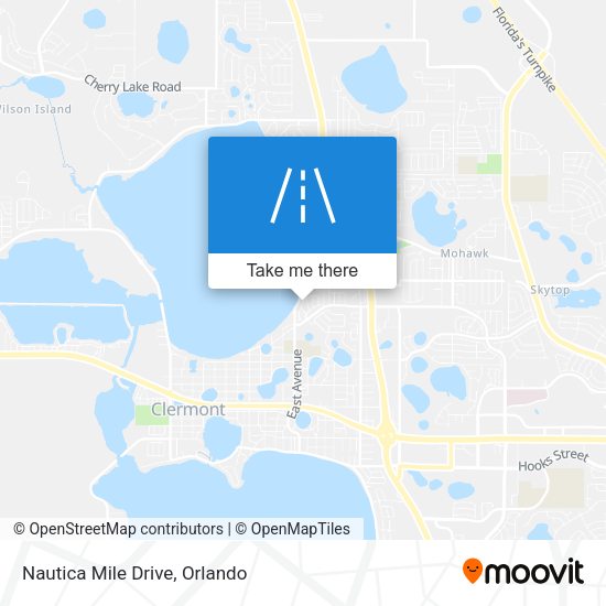 Mapa de Nautica Mile Drive