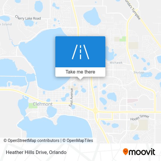 Mapa de Heather Hills Drive
