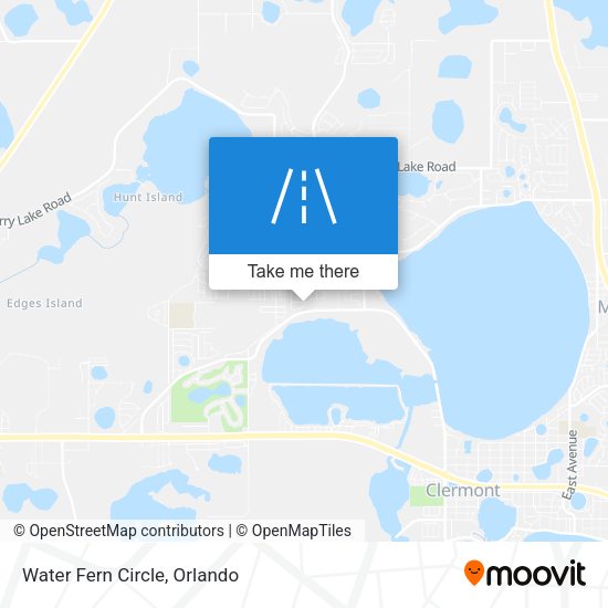 Water Fern Circle map