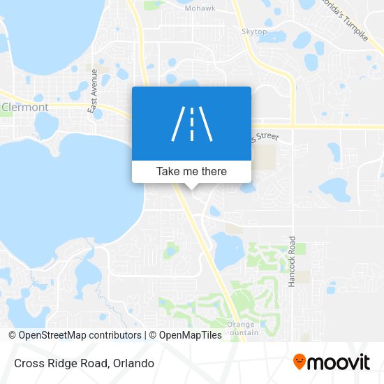 Mapa de Cross Ridge Road