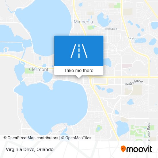 Virginia Drive map