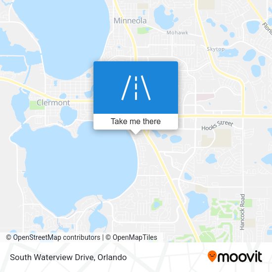Mapa de South Waterview Drive