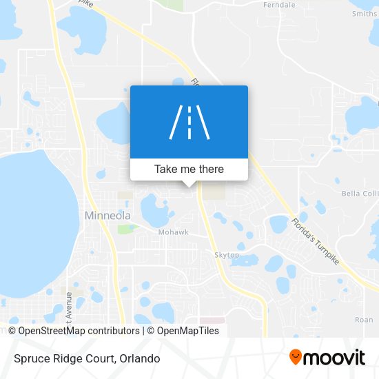 Spruce Ridge Court map