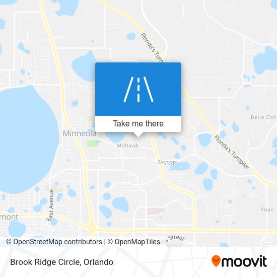 Brook Ridge Circle map