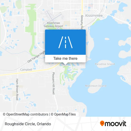 Roughside Circle map