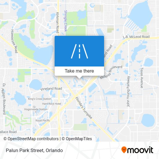 Palun Park Street map