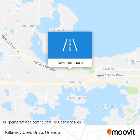 Mapa de Killarney Cove Drive