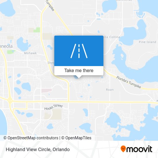 Mapa de Highland View Circle