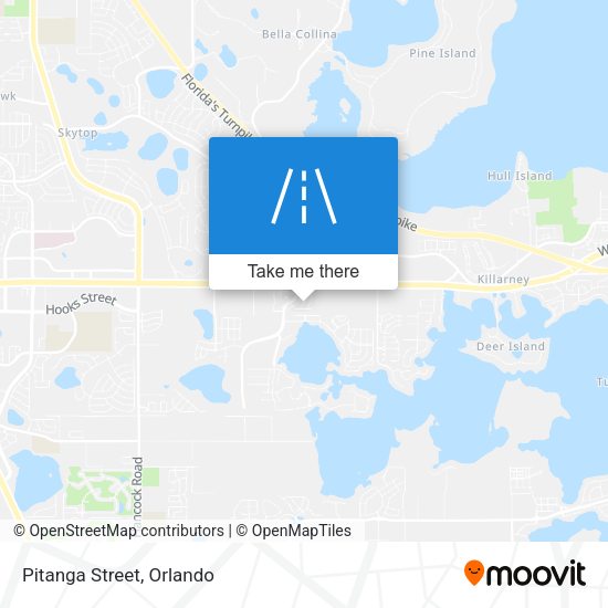 Mapa de Pitanga Street