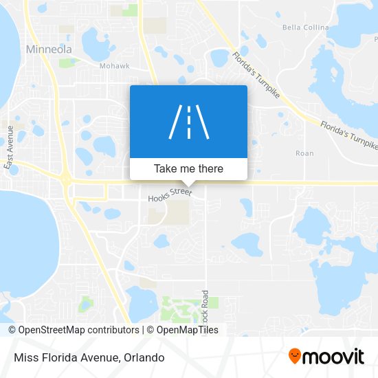 Miss Florida Avenue map