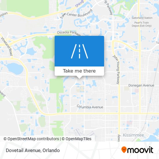 Mapa de Dovetail Avenue