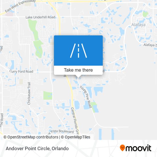 Andover Point Circle map