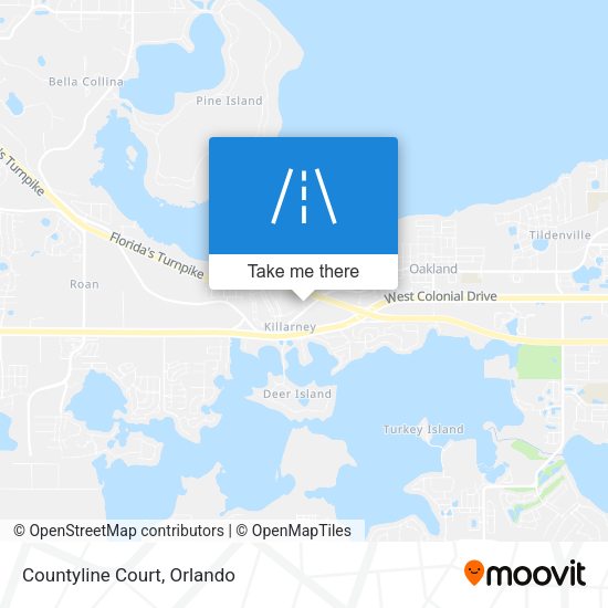 Mapa de Countyline Court