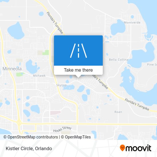 Mapa de Kistler Circle