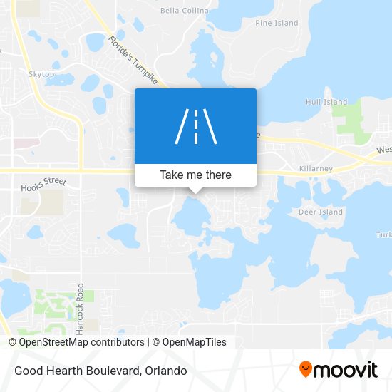 Good Hearth Boulevard map
