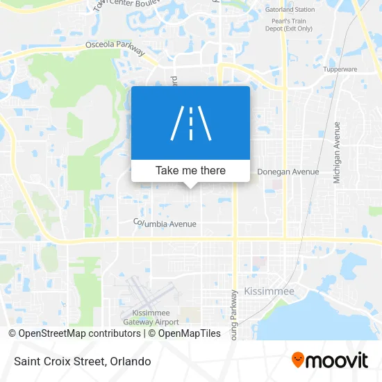 Saint Croix Street map