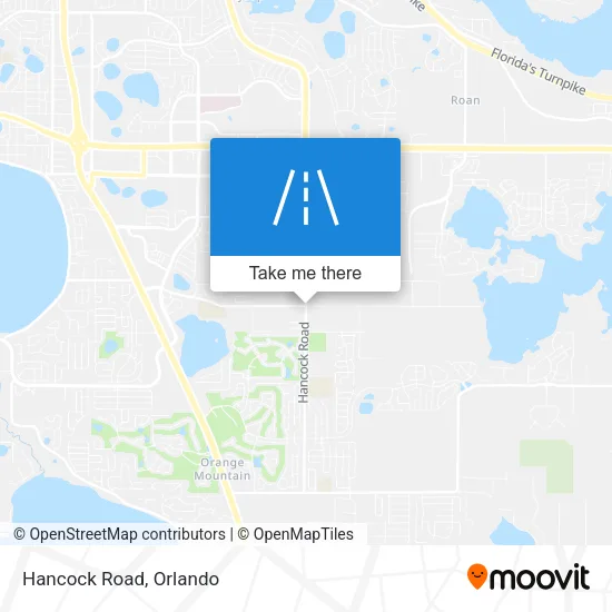 Hancock Road map
