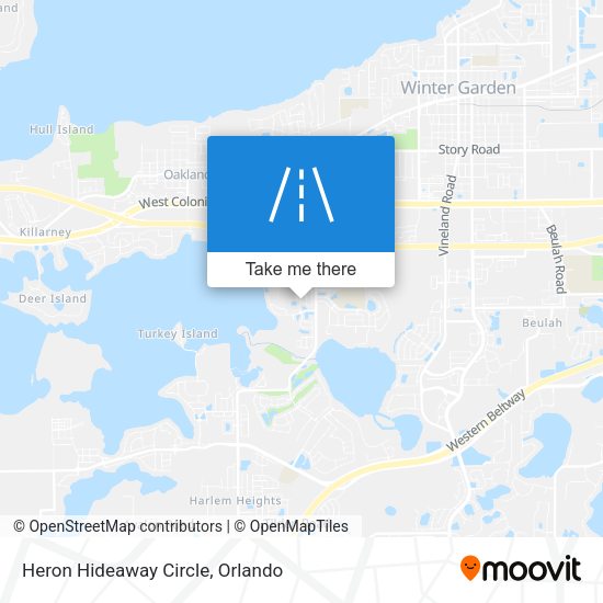 Mapa de Heron Hideaway Circle