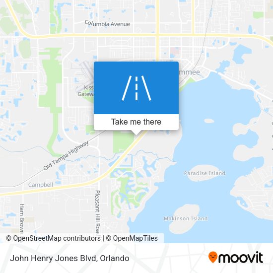 Mapa de John Henry Jones Blvd