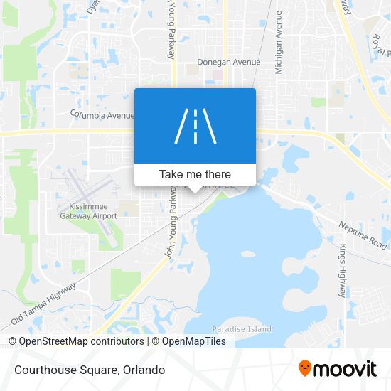 Mapa de Courthouse Square