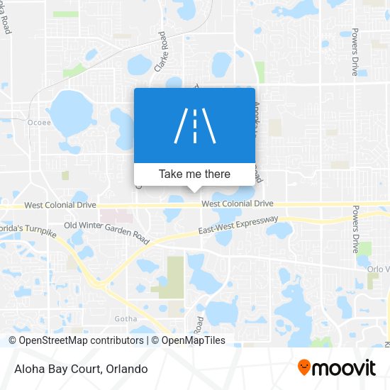 Mapa de Aloha Bay Court