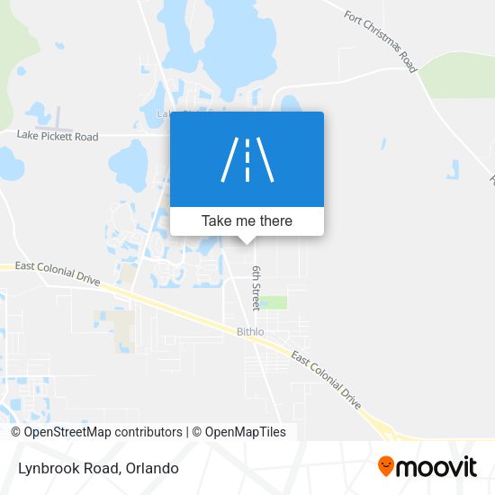 Mapa de Lynbrook Road