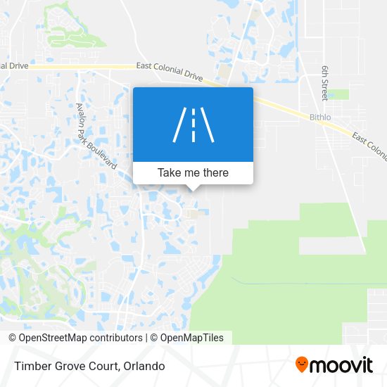 Mapa de Timber Grove Court